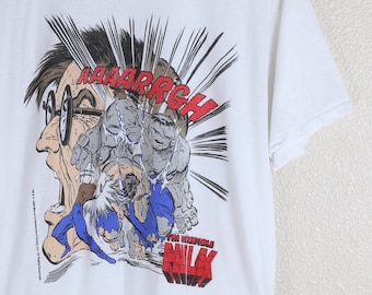 Vintage 1989 The Incredible Hulk Marvel Comics Camiseta