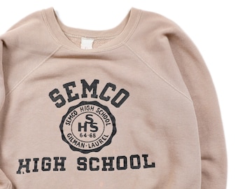 Vintage 1960 campeón sudadera Semco High - Pequeño
