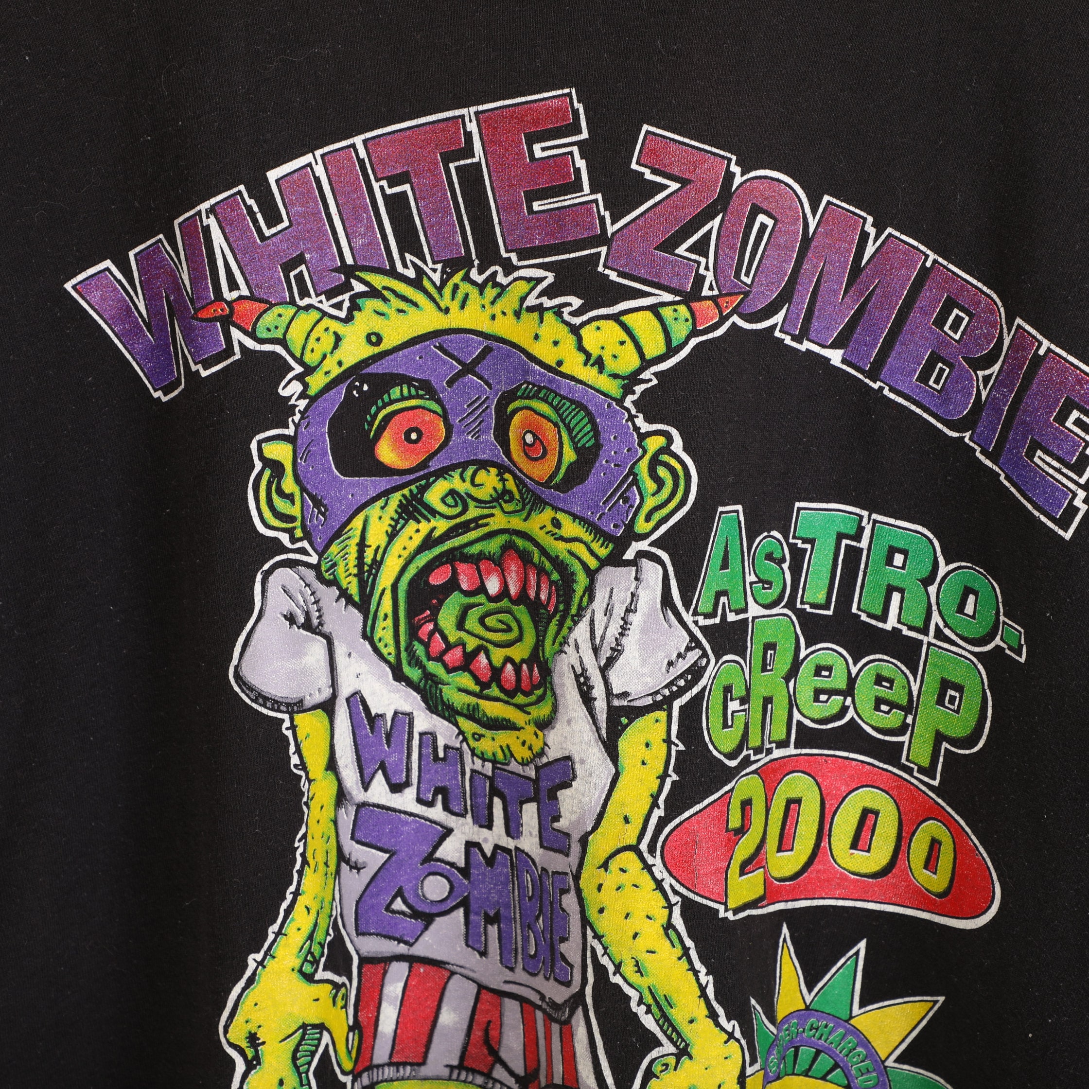 White Zombie ホワイトゾンビ Tシャツ astro-creep Vintage Rare 1995 White Zombie Astro-creep: 2000 Tour T