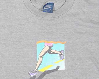 Vintage 1984 Nike Cascade Run off T-shirt - Large - Etsy