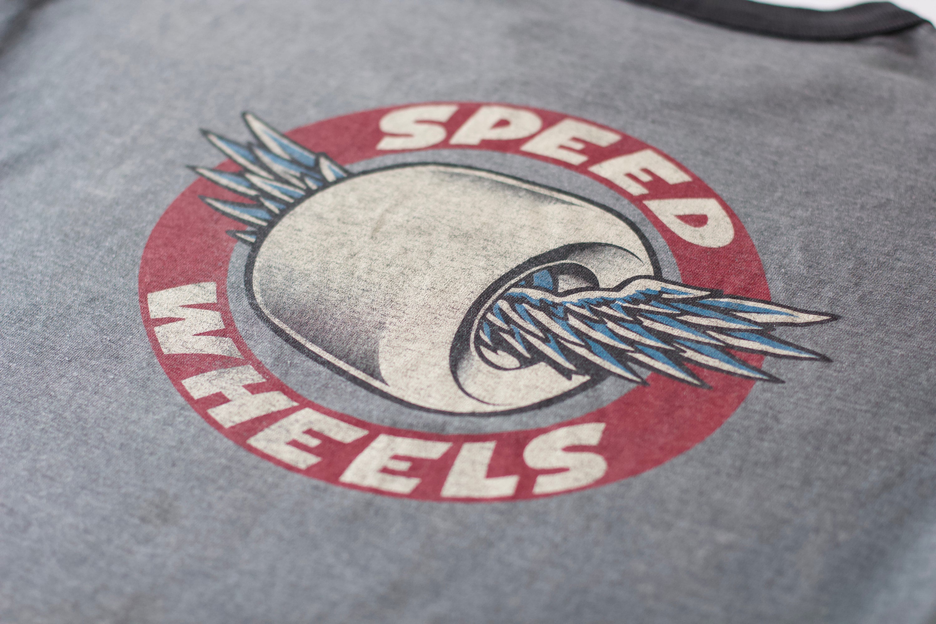 トップス SPECIAL RARE SANTA CRUZ SPEED WHEELS TEE Vintage 1990s Santa Cruz Speed Wheels Ringer T-shirt - Large - Etsy