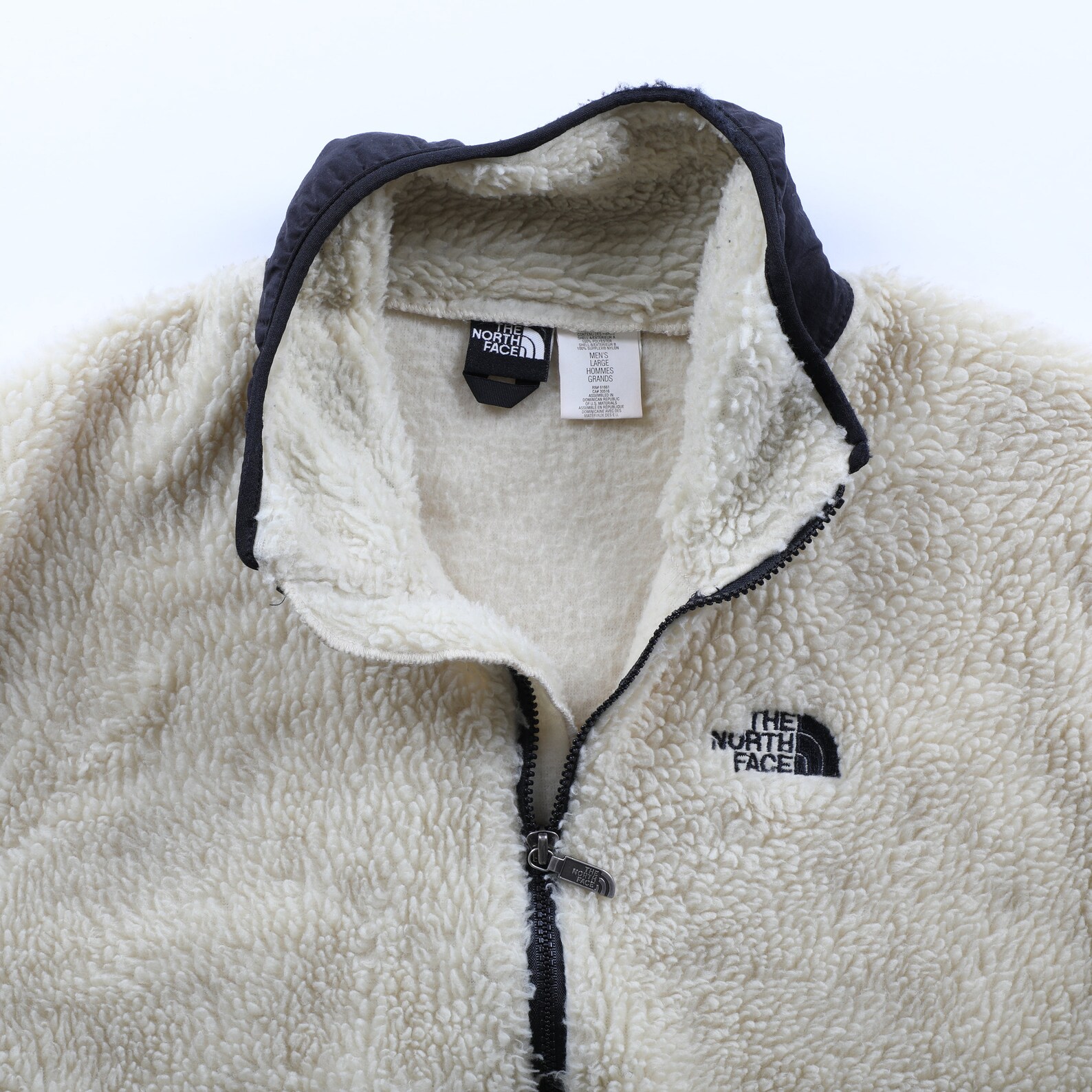 the north face pile beige