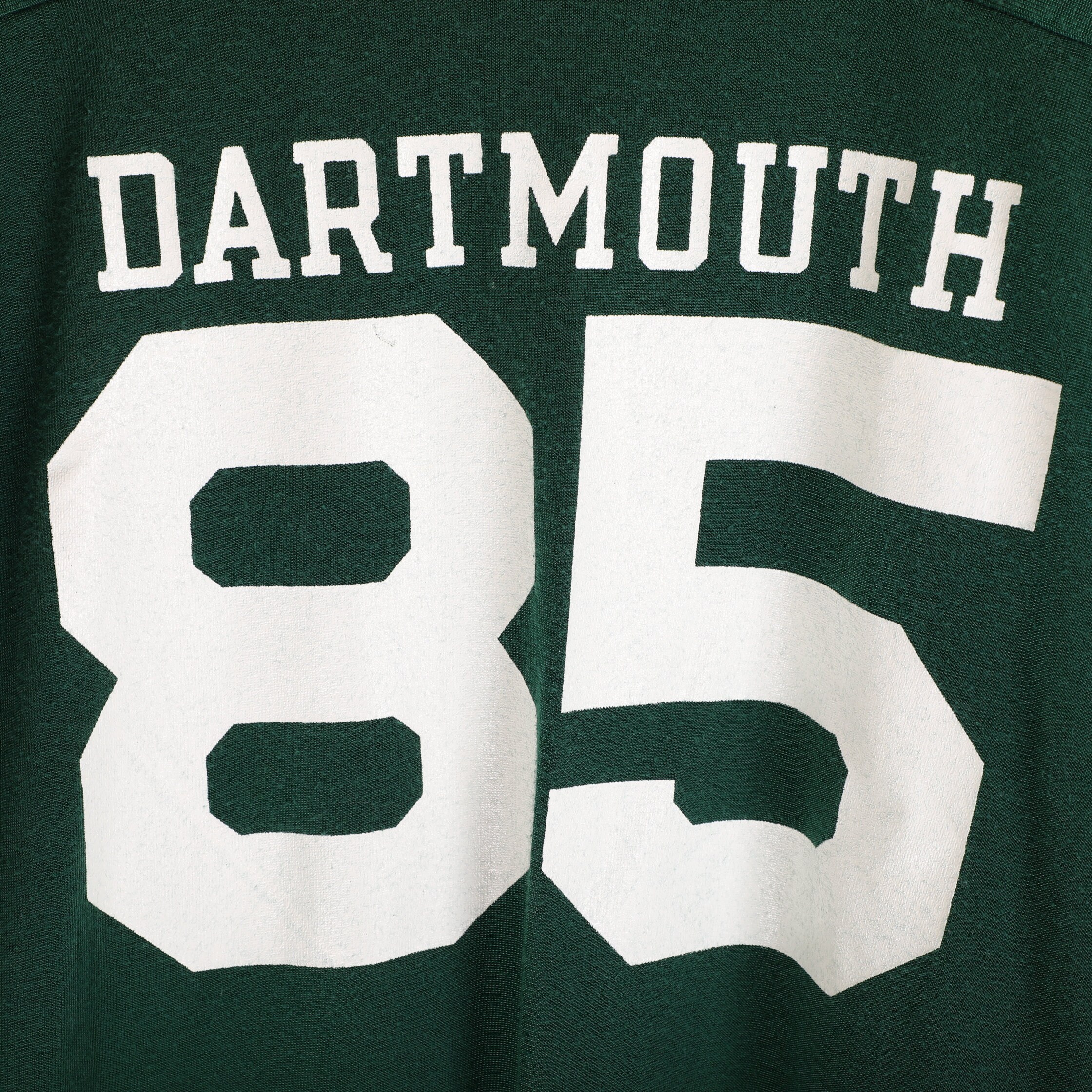 DARTMOUTH College Football 七分袖Tシャツ Vintage 1980s 80s Dartmouth Football Champion Jersey Shirt Durene
