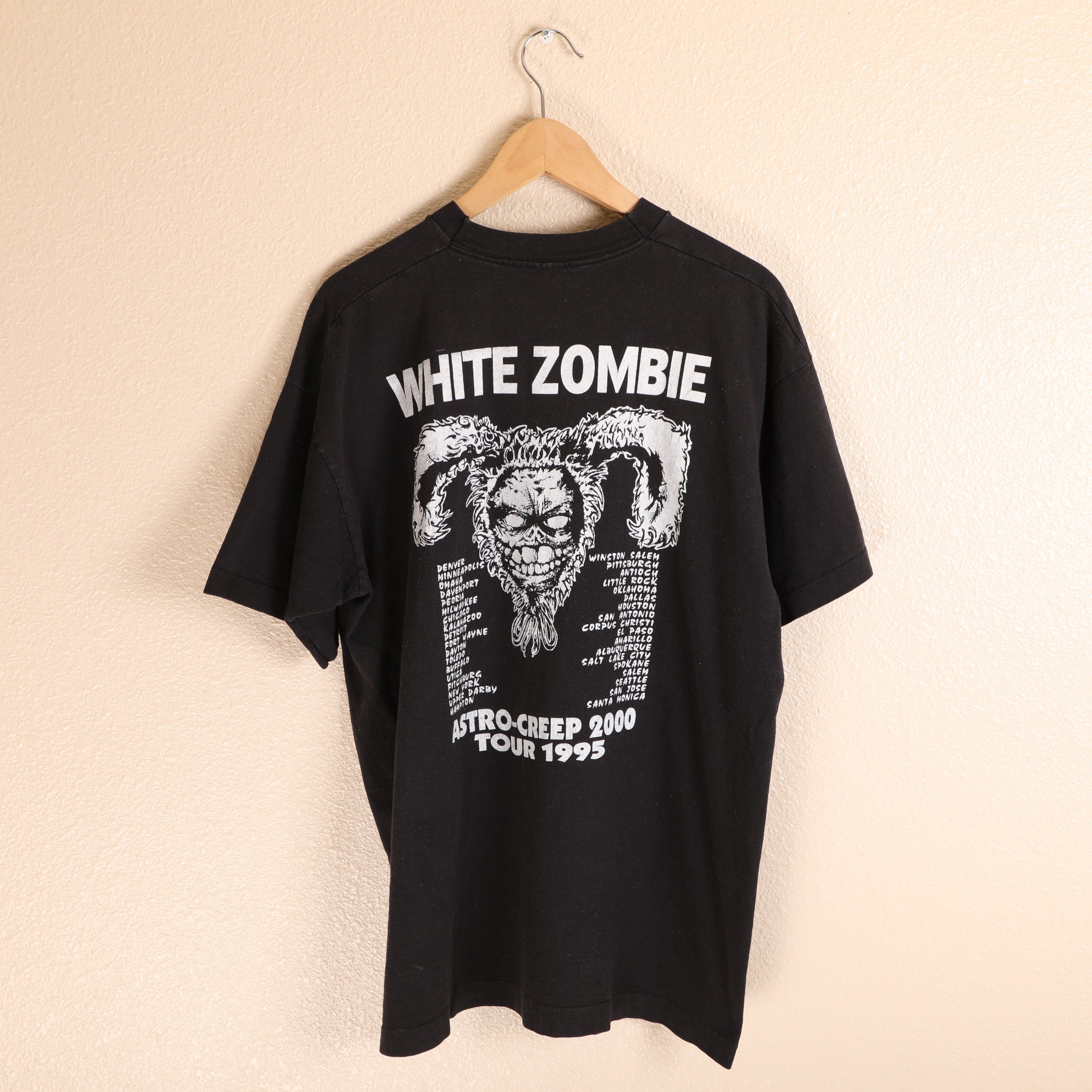 Vintage Rare 1995 White Zombie Astro-creep: 2000 Tour T
