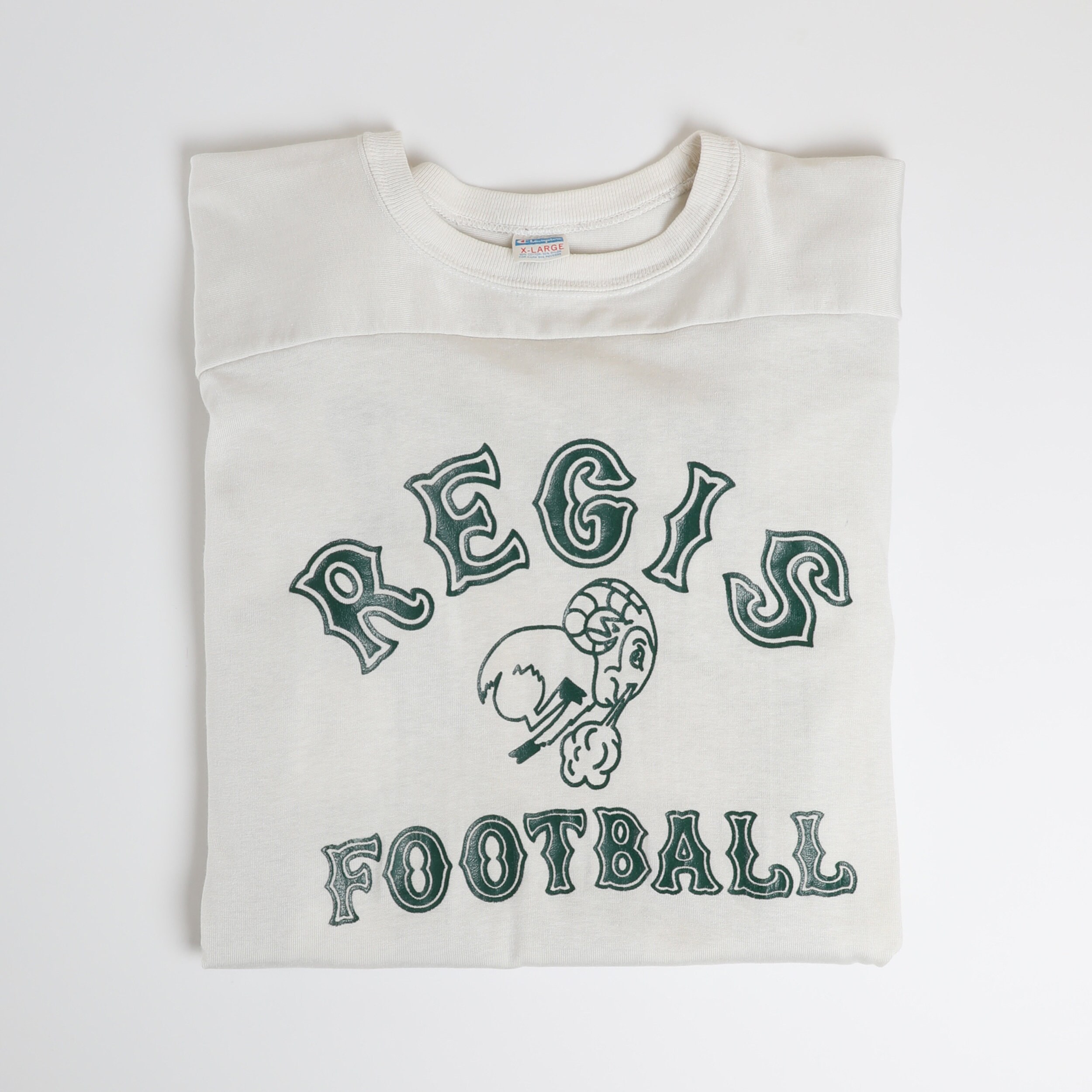 Vintage 70s Champion Regis Rams Football Game Jersey - Large - Etsy