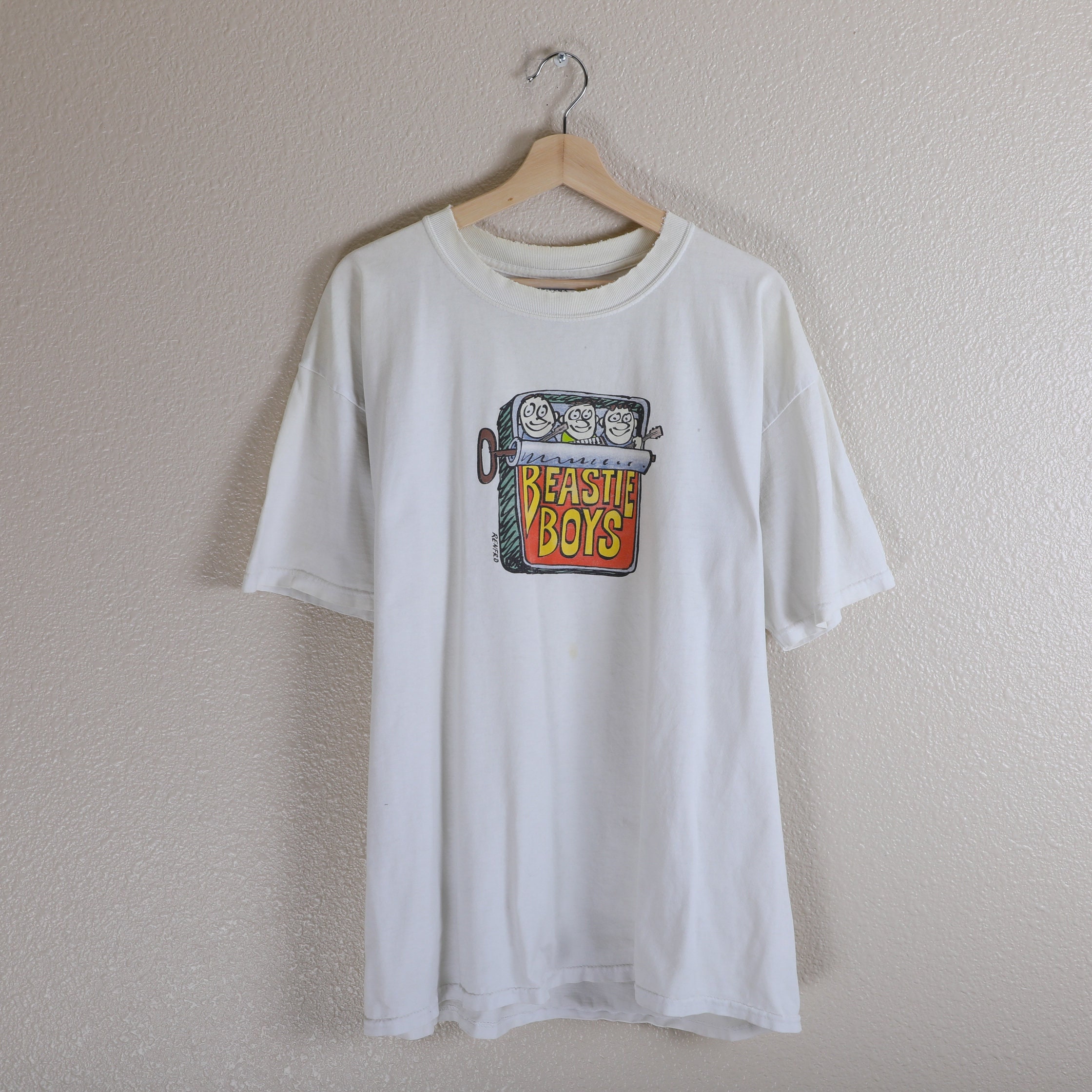 Vintage 90s Beastie Boys T Shirt Sardine Can Insane Graphics