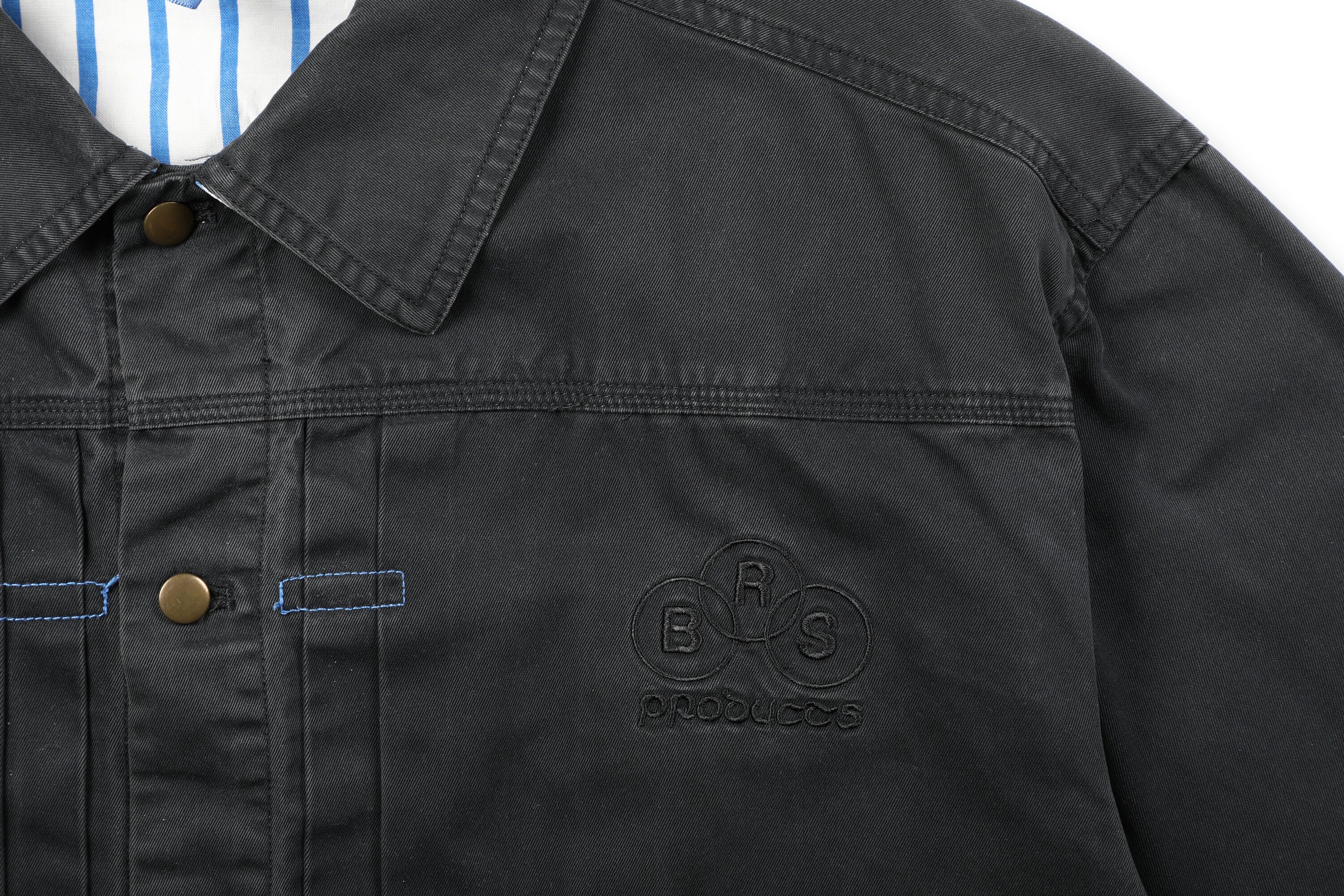 Vintage Nike Blue Ribbon Sports Pleated Blouson Jacket (workwear 