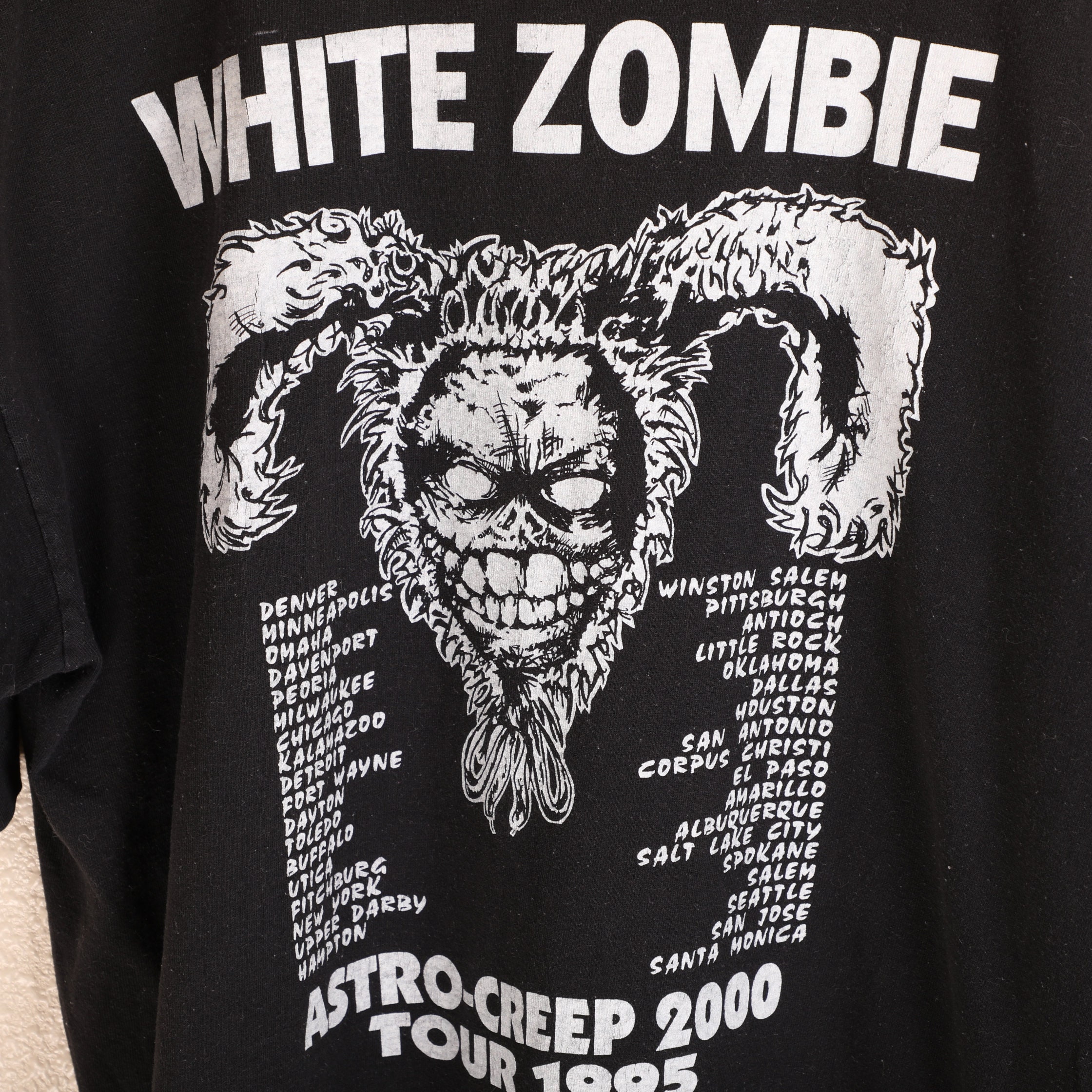 White Zombie ホワイトゾンビ Tシャツ astro-creep White Zombie Astro Creep Robot Freakazoid T-Shirt Gildan