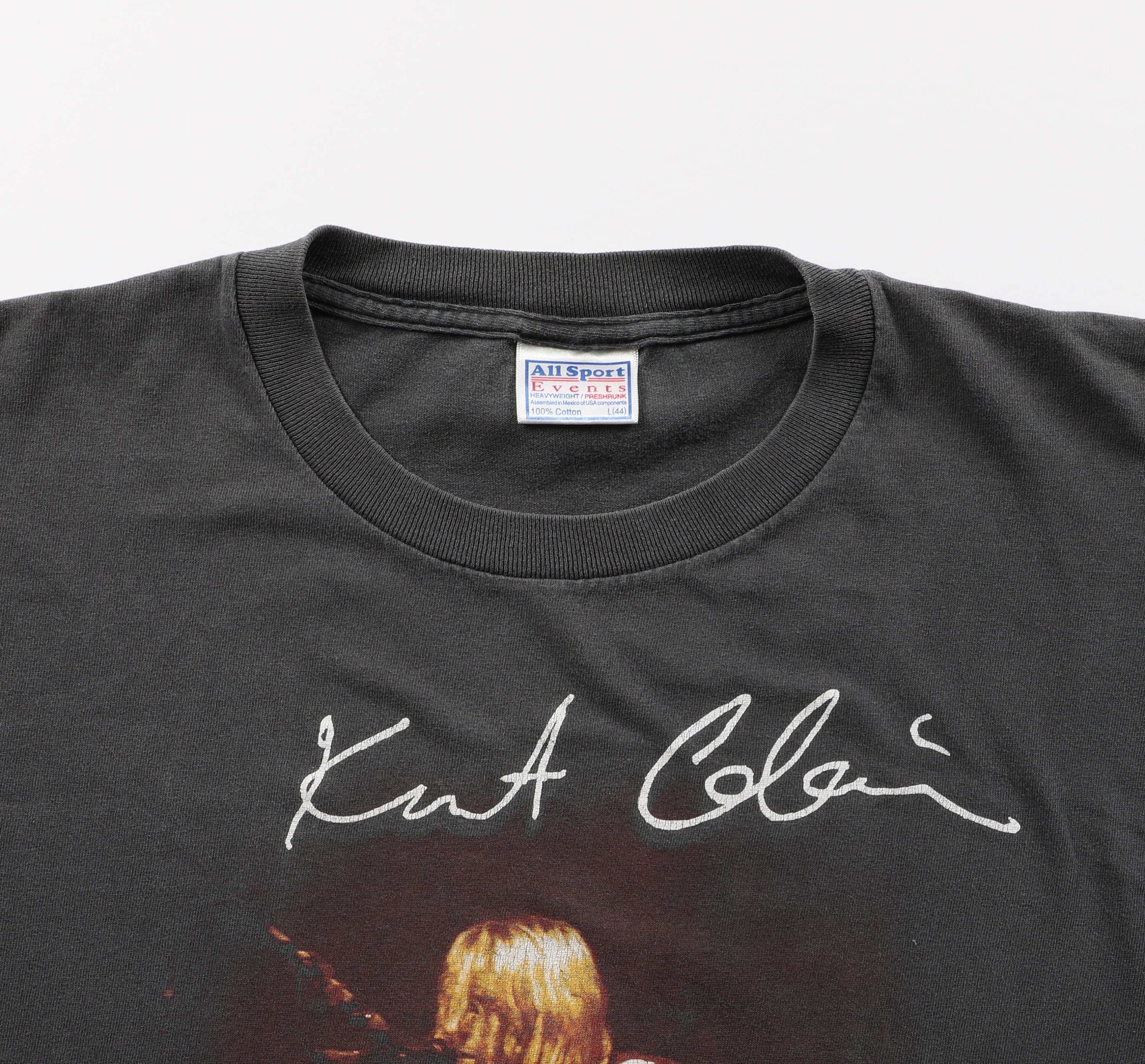 Vintage 90s Single Stitch Kurt Cobain T-shirt - Medium - Etsy