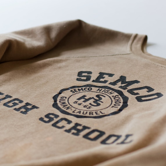 Vintage 1960s Champion Sweatshirt Semco High - Sm… - image 6