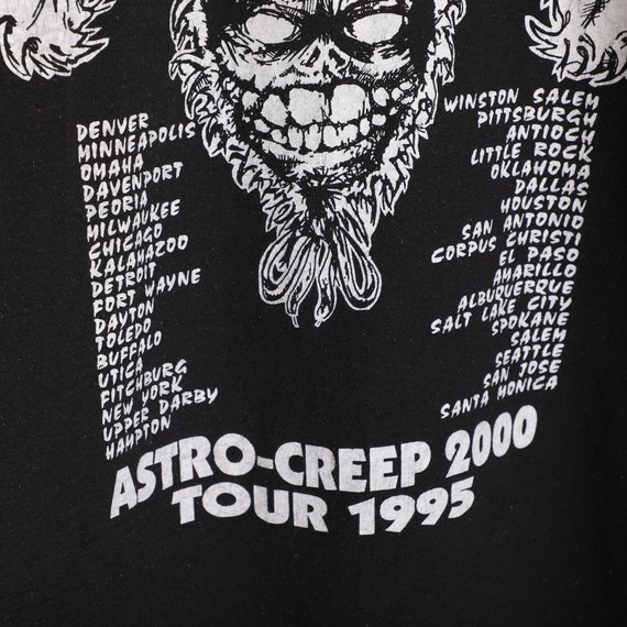Vintage Rare 1995 White Zombie Astro-creep: 2000 Tour T-shirt XL