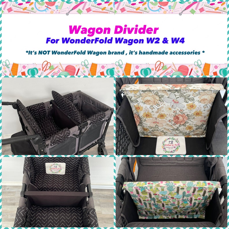Wagon Divider for WonderFold W2 & W4 Luxe/Elite/Original image 1