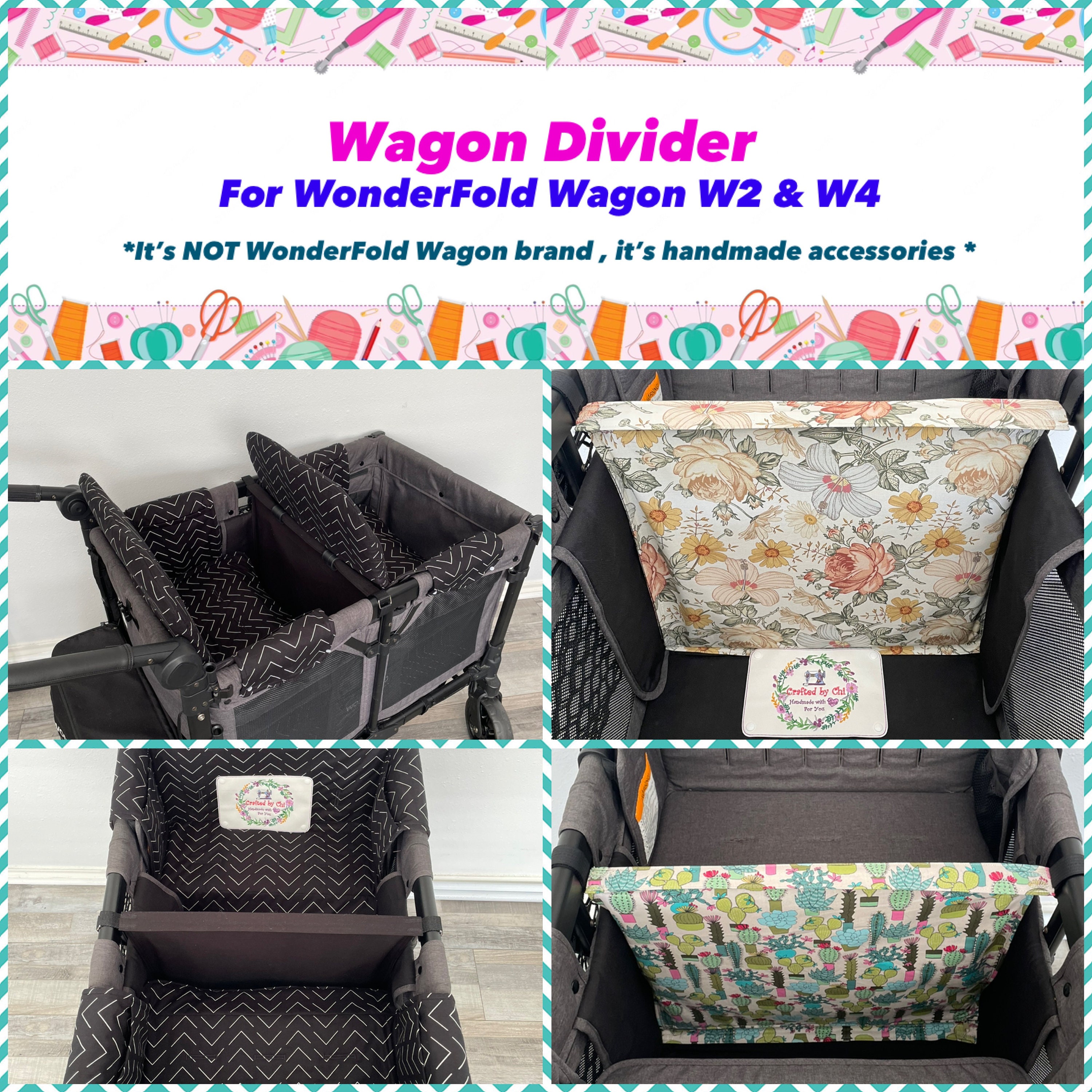 Wagon Divider for Wonderfold W2 & W4 Luxe/elite/original 