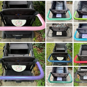 Sparkle/Smooth Glitter Marine Vinyl Handlebar Covers for WonderFold, WagonFold, Keenz, RainbowBaby, Famileasy, Jeep