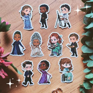 Bridgerton-chibi-stickerset
