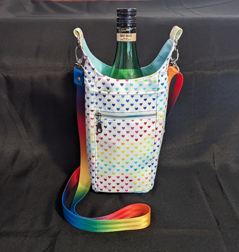 Crossbody Water Bottle Holder H2O to Go Etsy