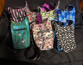 crossbody water bottle holder - H2O to go!