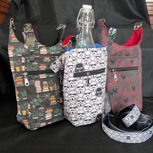 crossbody water bottle holder - H2O to go!