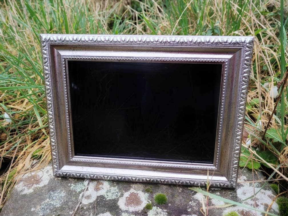 Miroir Criant Pour La Divination Rituelle Miroir Noir Disance Bonne Aventure Magie Gitane Sorcière V