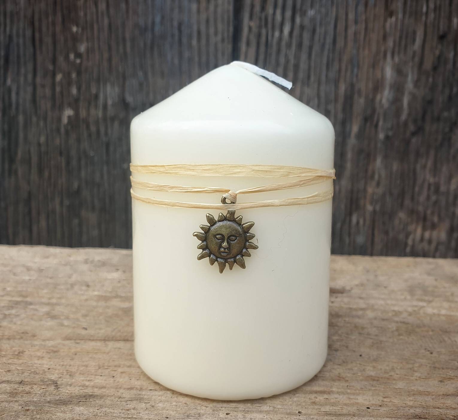 Bougie d'autel Païene de Dieu Pour Le Décor Païen Mâle Sorcières Bougies Bougie Les Outils Rituels K