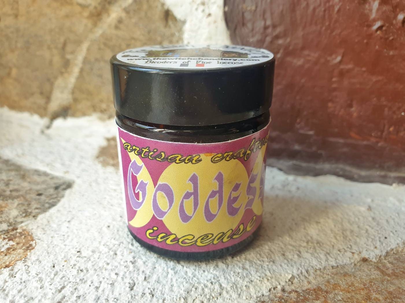 Encens de Déesse Mélangé à La Main Pour L'encens Lâche Rituel Sabbat Charbon Bois Mélangent Sabbat