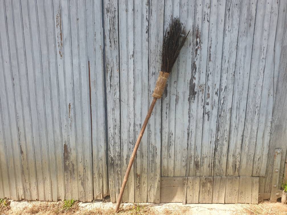 Balai Fait Main Sorcières Besom Sorcières Balai Wiccan Outils Rituels Pleine Grandeur Manche à Tradi