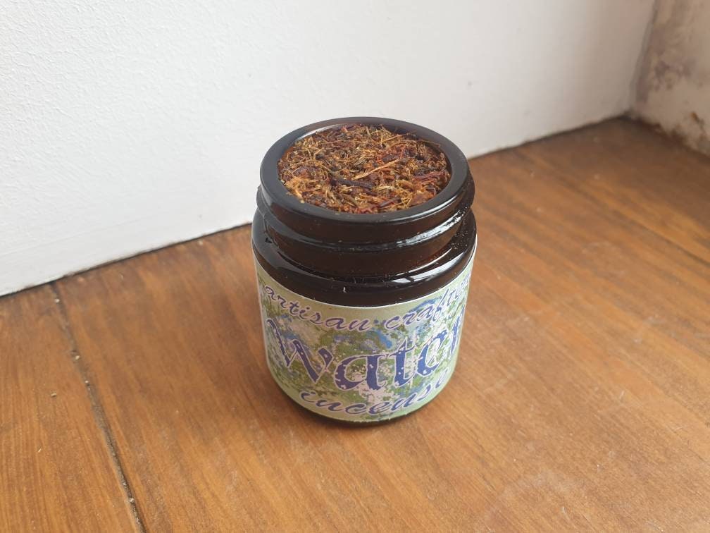 Encens Élémentaire Mélangé à La Main Pour L'encens Lâche Rituel Les Rituels d'équilibrage de Charbon