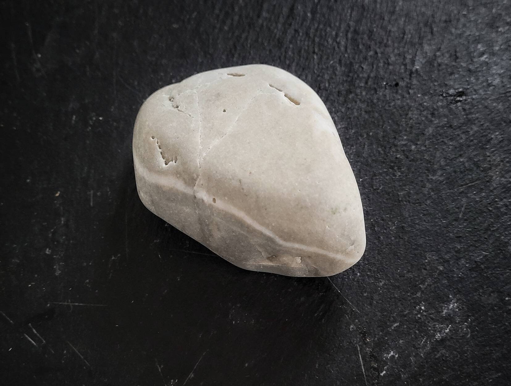 Souhait de Pierre Plage Sympathique Magie Folklorique Faire Un Vœu Quartz Bande Pierre