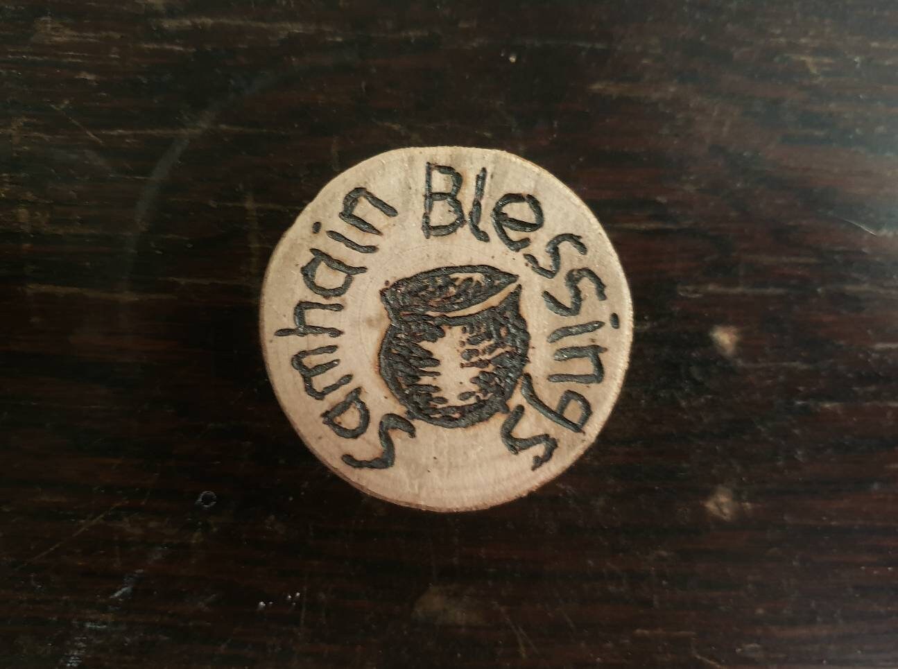 Samhain Bénédictions Titre d'autel Samhain Autel Décor Rituels Sorcières Roue de L'année Sorcières S