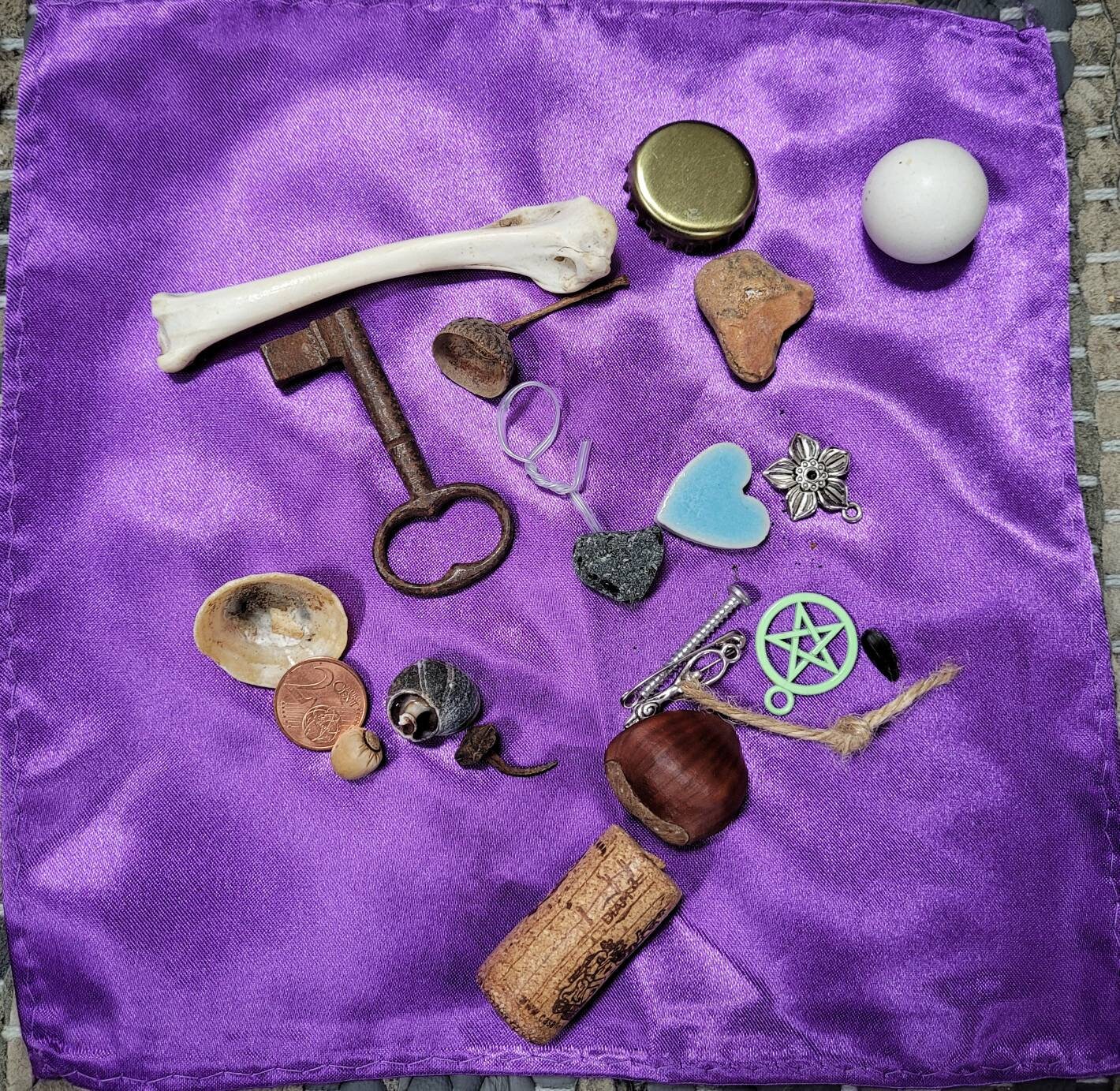 Hoodoo Moulage d'os Grand Set Hoodoo Outils de Divination Os Lancer Oracle Voyance