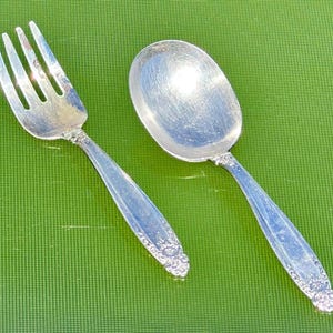 International Silver, 1939 Prelude Pattern, Sterling 2 Piece Baby Set 36g