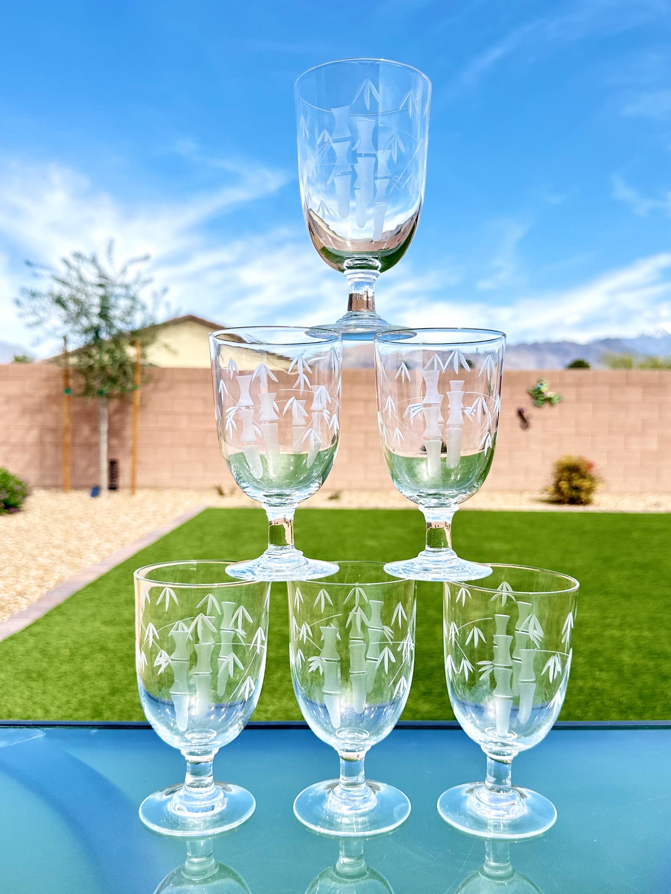 Noritake Sasaki Etched Bamboo Crystal - Etsy