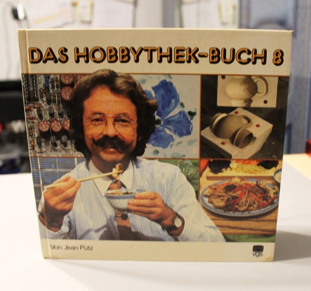The Book for the Retro Cult Series Hobbythek, Hobbythek Book No. 8 From  1984 With Jean Ptz. Still as Relevant Today as It Was Then - Etsy