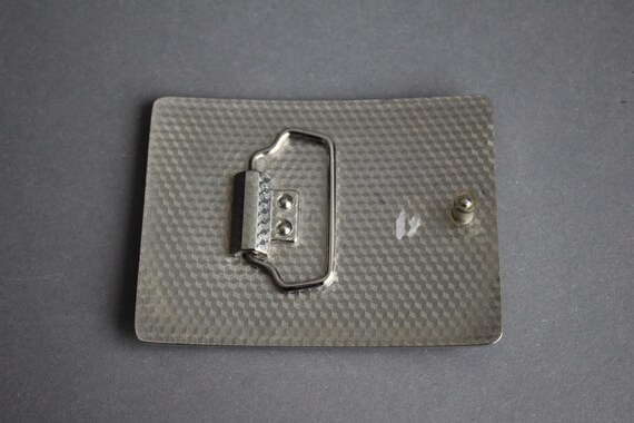 Ausgefallene große Gürtelschnalle Original Lucky 13 mit Totenkopf aus Metall rechteckig View 6