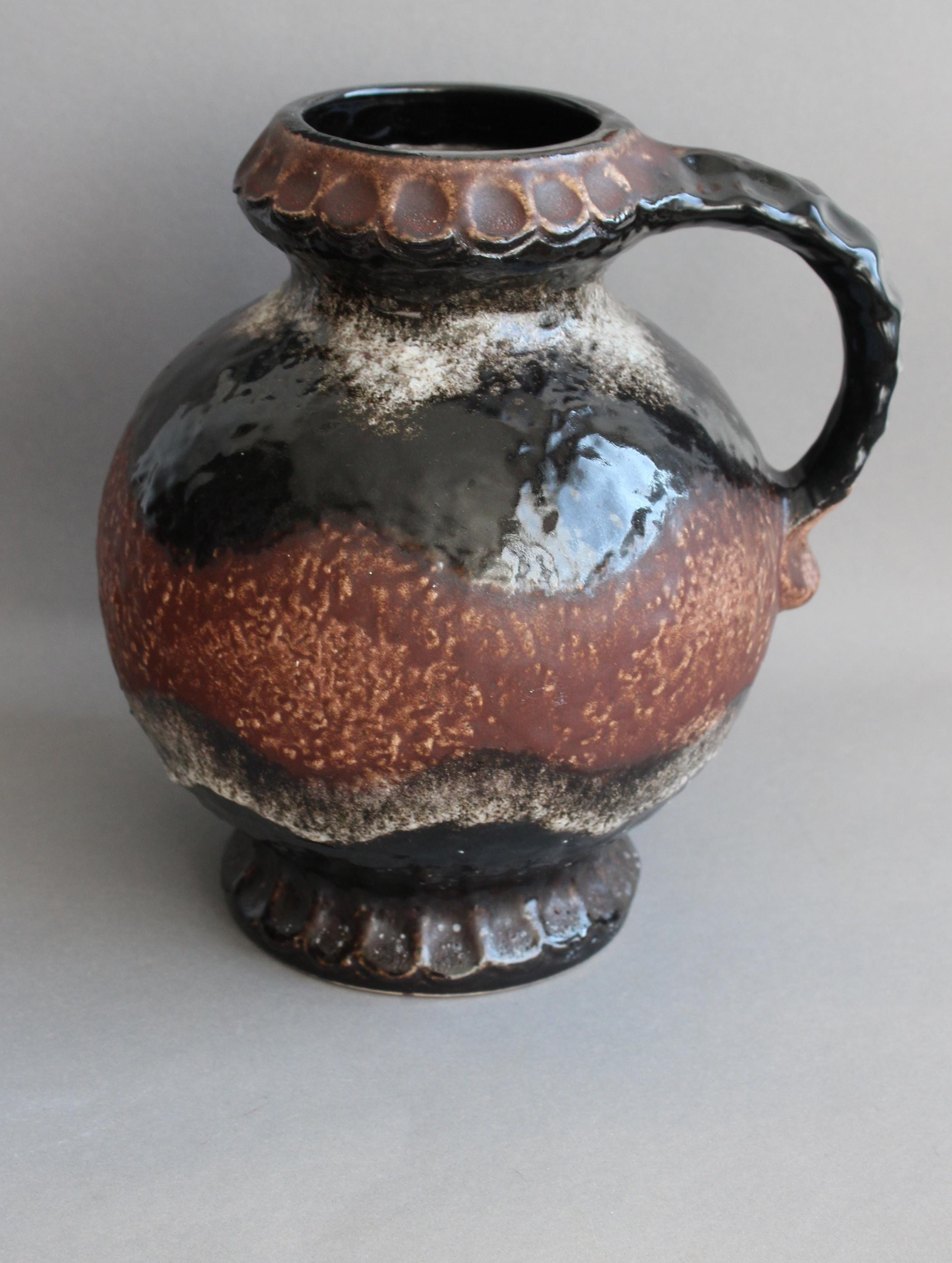 Dümler & Breiden 西ドイツ製 Fat Lava 1002-17 Large Dümler & Breiden Fat Lava Handle Vase WGP 1002/25 60s/70s - Etsy