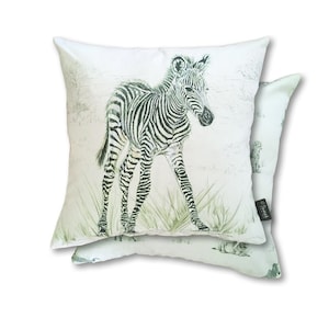 Savannah Collection - Zebra cushion with eco filling