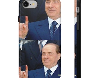 Fedez's Silvio Berlusconi Extra Through Black Phone Case