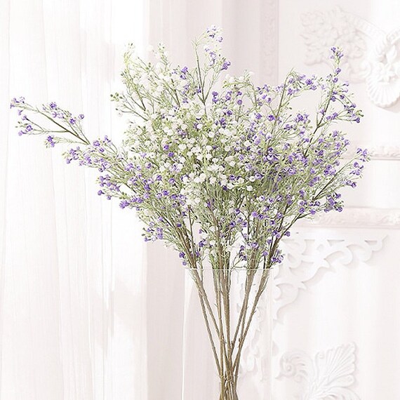  10PCS 30 Bunches Baby's Breath Artificial Flowers Bulk