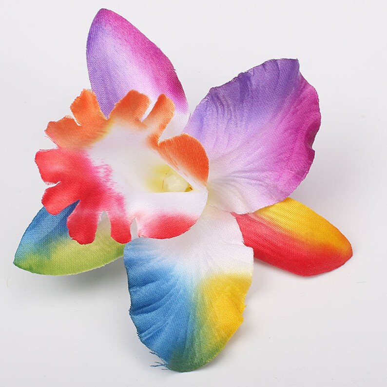 10 PCS Artificial Flower Head 8CM Silk Flowers Head Fabric Etsy