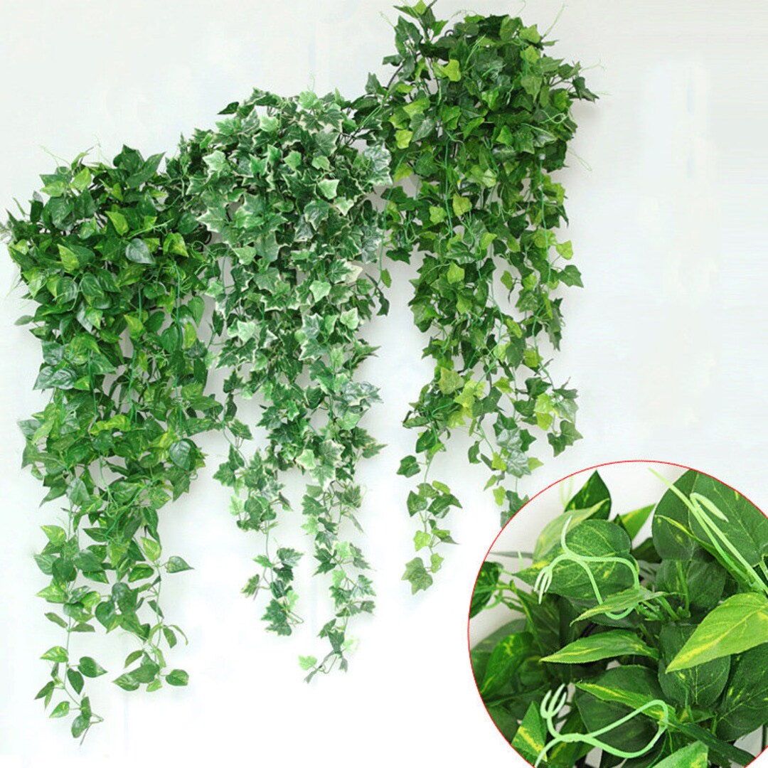 Artificial Plant Wall Hanging Plant Green Home Decoration Etsy