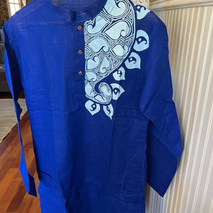 Hand painted  Kurta for men