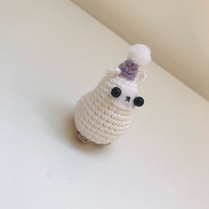 Crochet llama, amigurumi, kawaii crochet alpaca