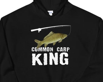 JUST FISH IT HOODY HOODIE FUNNY FISHING CARP FISHERMAN ANGLERS GIFT PRESENT IDEA