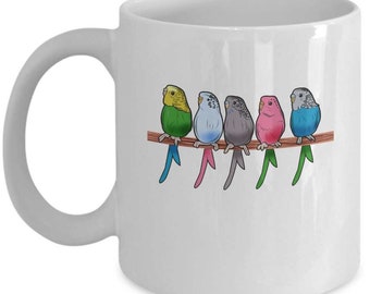 Parakeet Coffee Mug Etsy