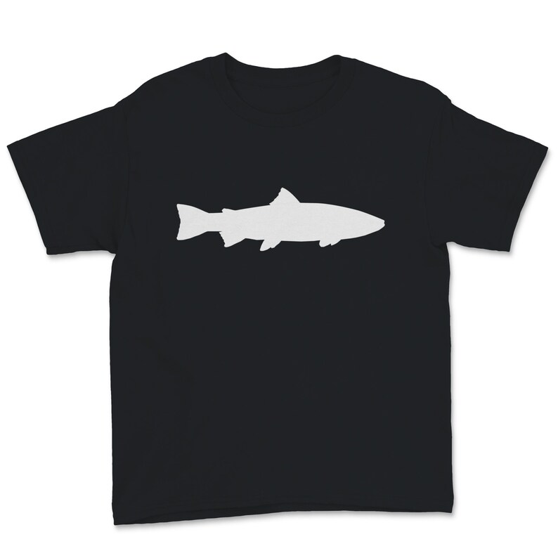 Kids Fishing Shirt for Kids Gift Steelhead Fishing Shirt for Boys Youth Toddler Fishing Son Fishing Daughter Fishing Buddy Gift