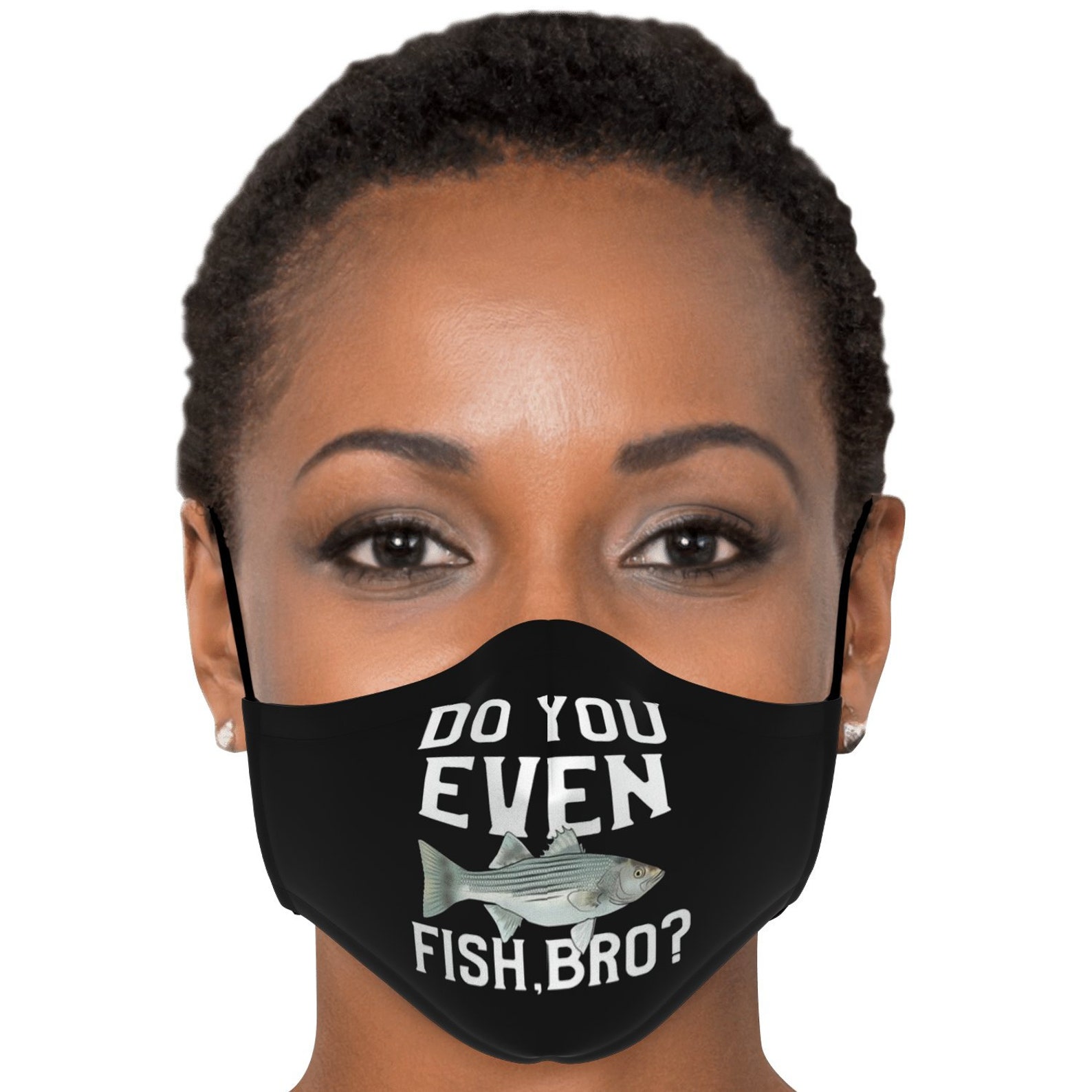 Fishing Fashion Face Mask W/2 Filters Reusable Face Mask Etsy