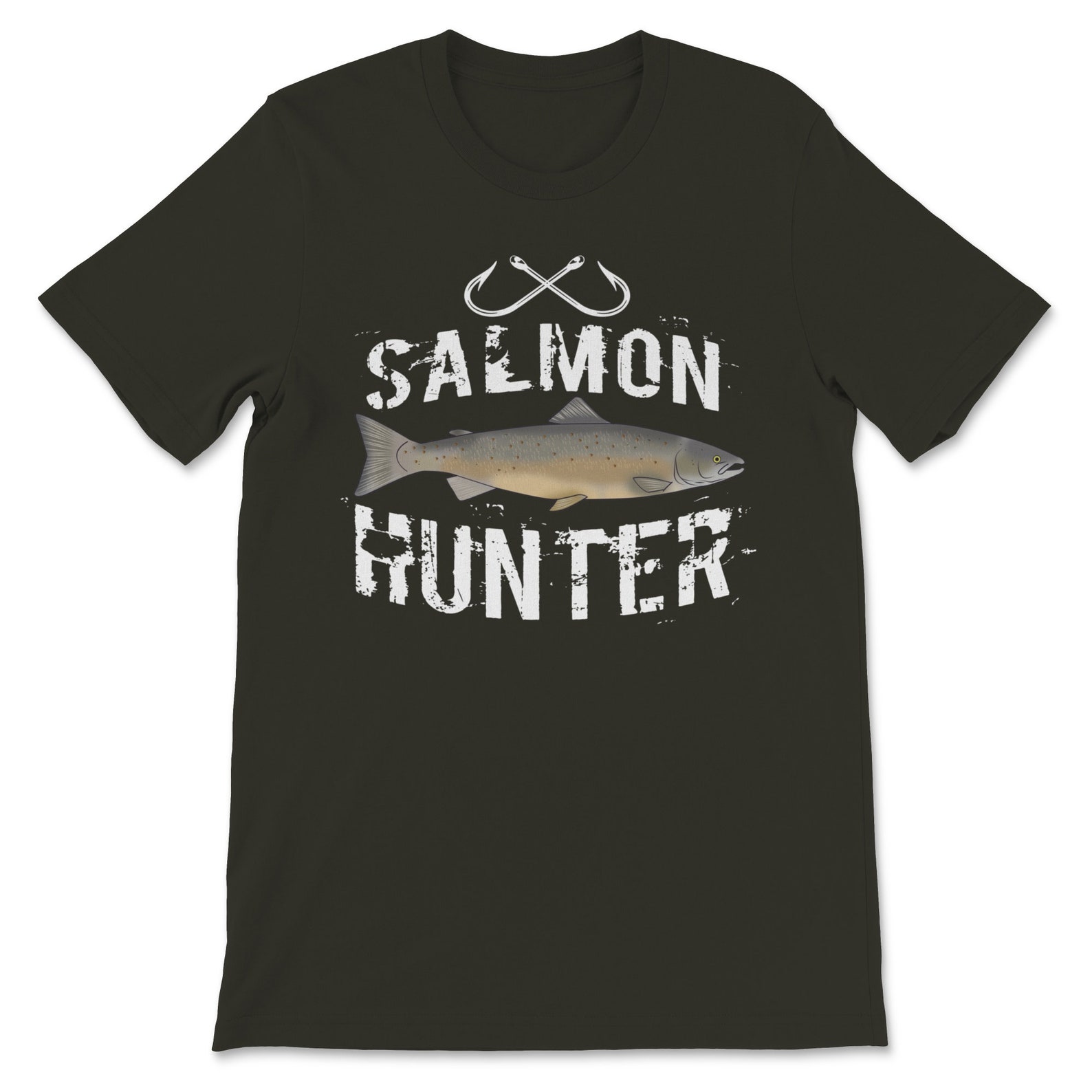 Premium Salmon Fishing Shirt Salmon TShirt Funny Fishing Gift Etsy