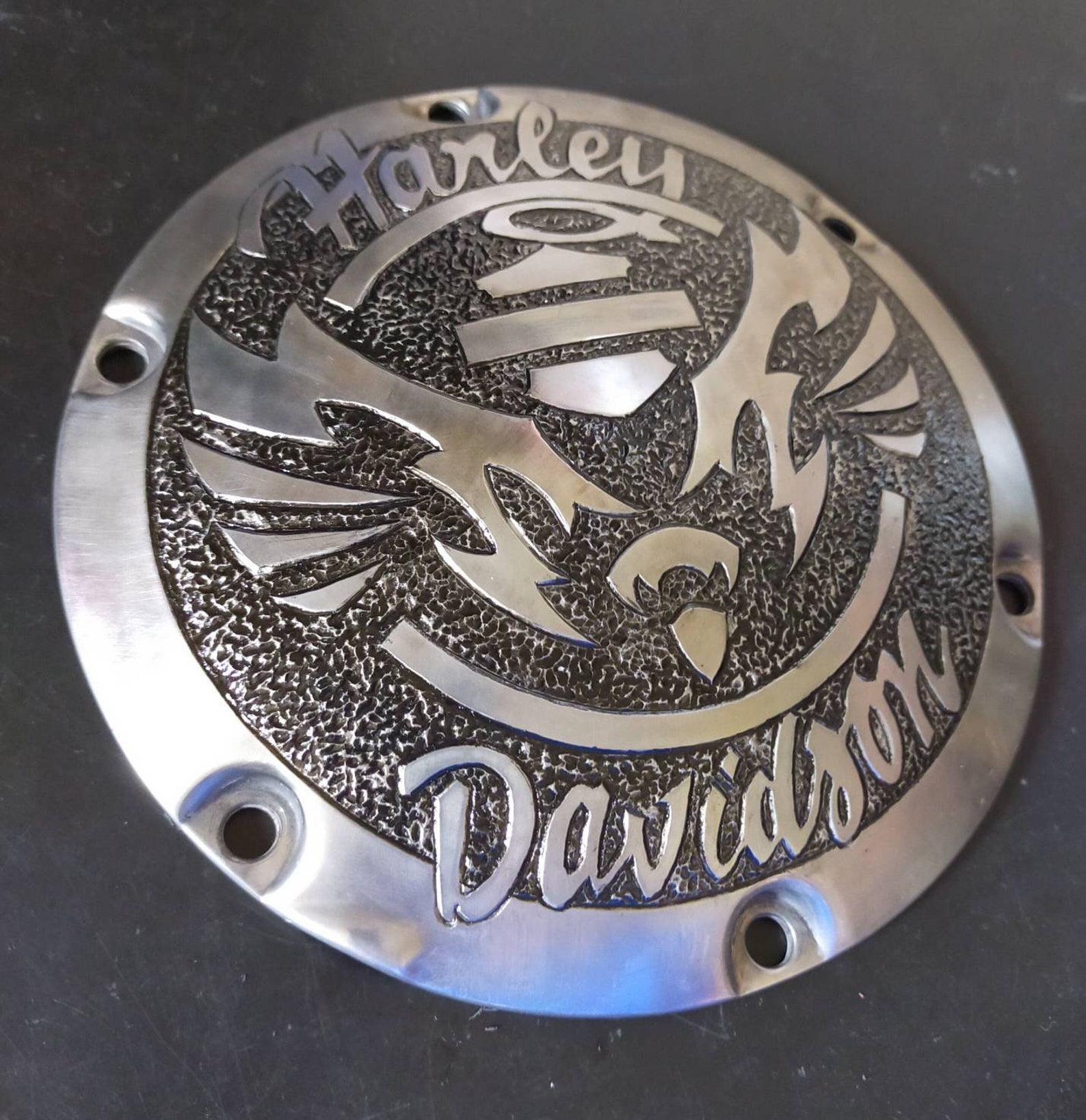 Harley Davidson's Hand Engraved Derby Cover Etsy