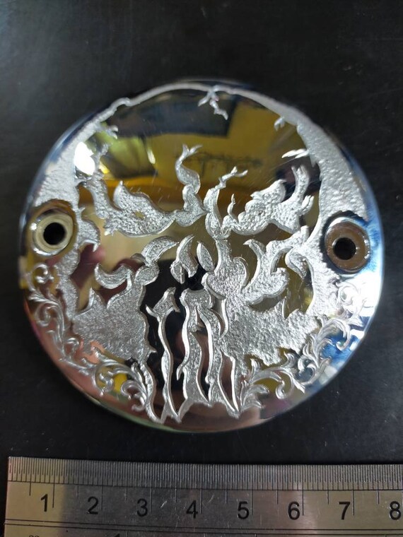 Hand engraver timing cover Harley Davidson Sporster Etsy