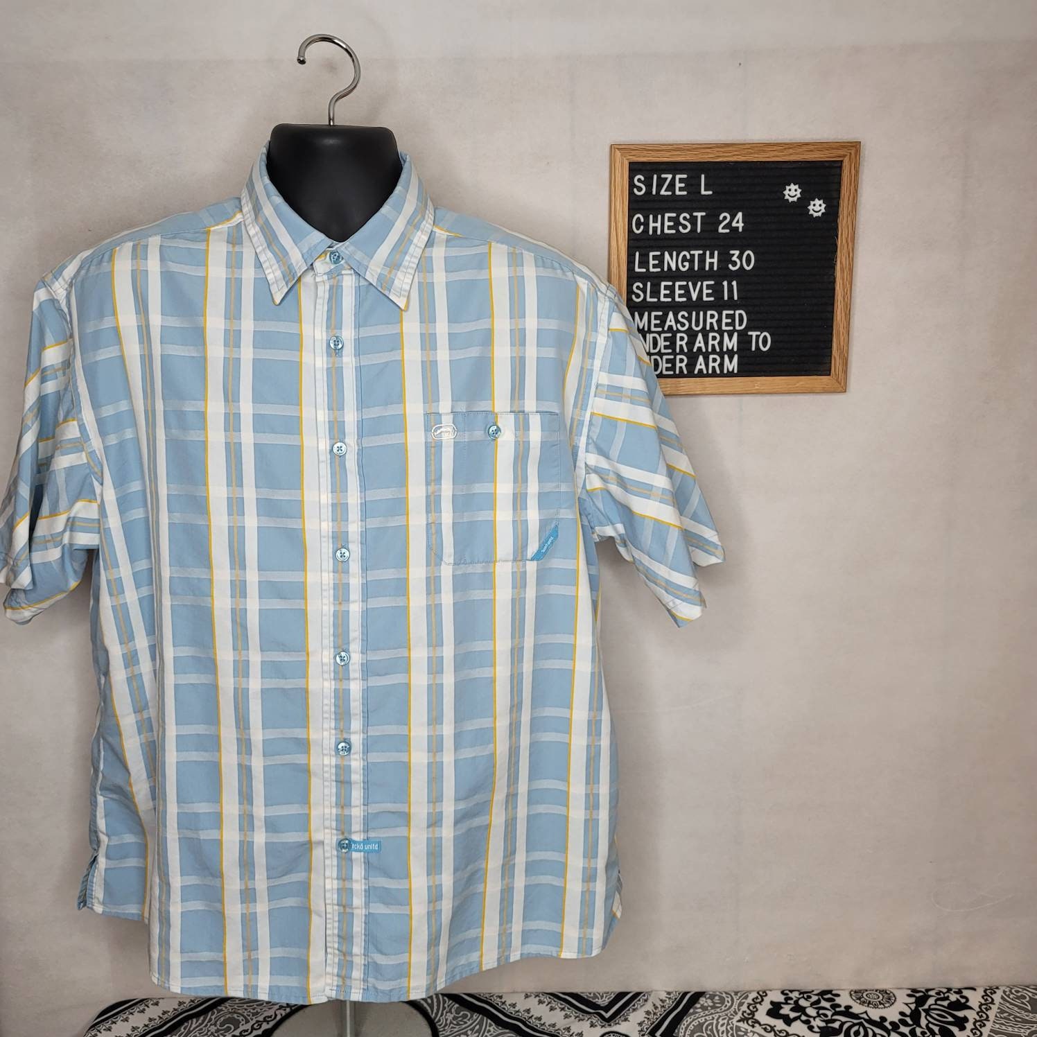 ecko button up shirts